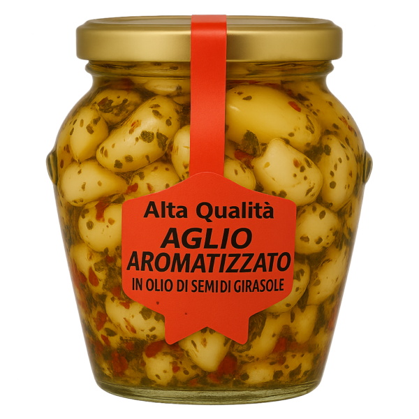 Aglio aromatizzato